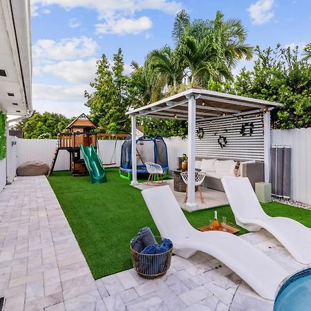 Villa Miami Luxury House W Heated Pool & Jacuzzi Exterior foto