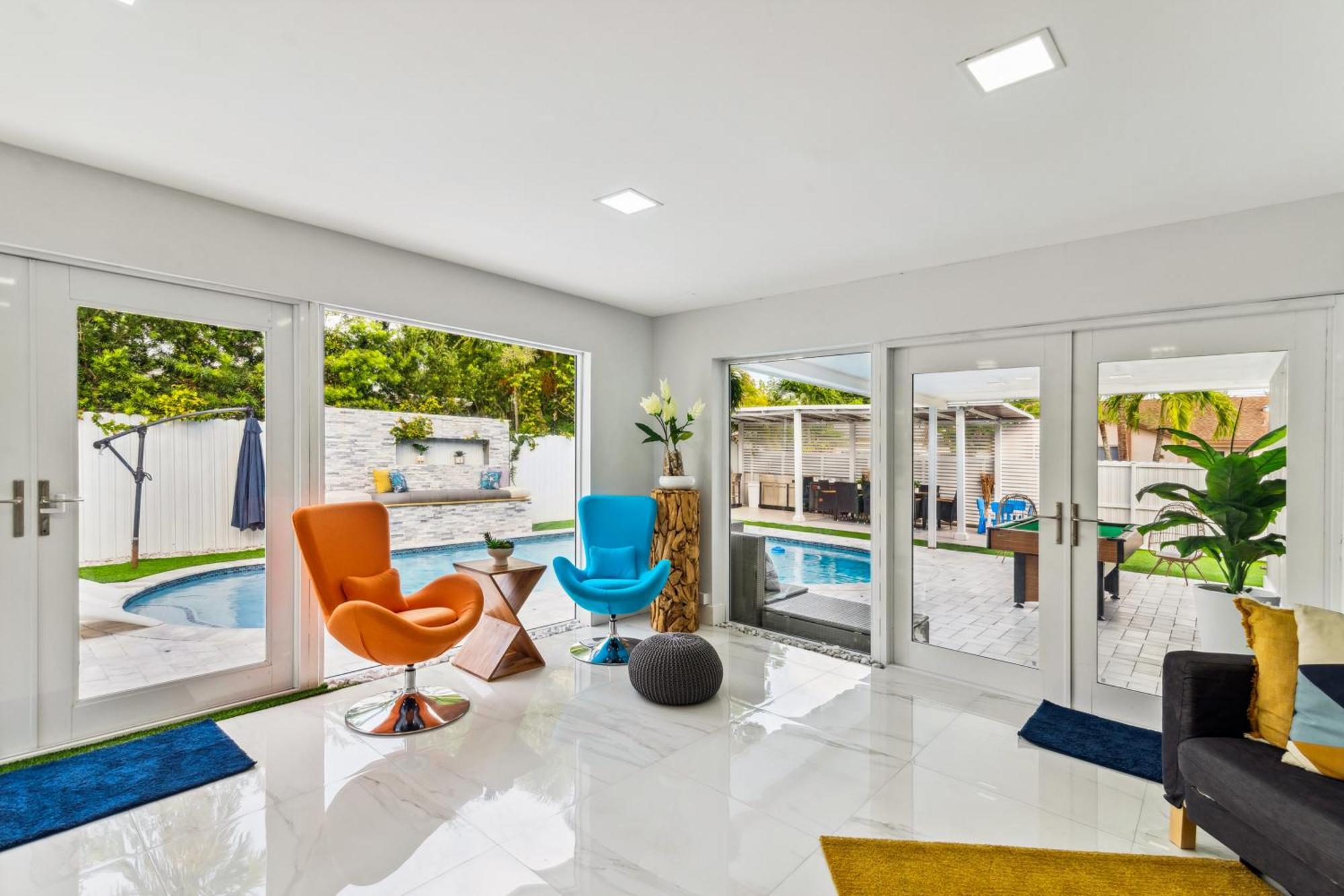 Villa Miami Luxury House W Heated Pool & Jacuzzi Exterior foto