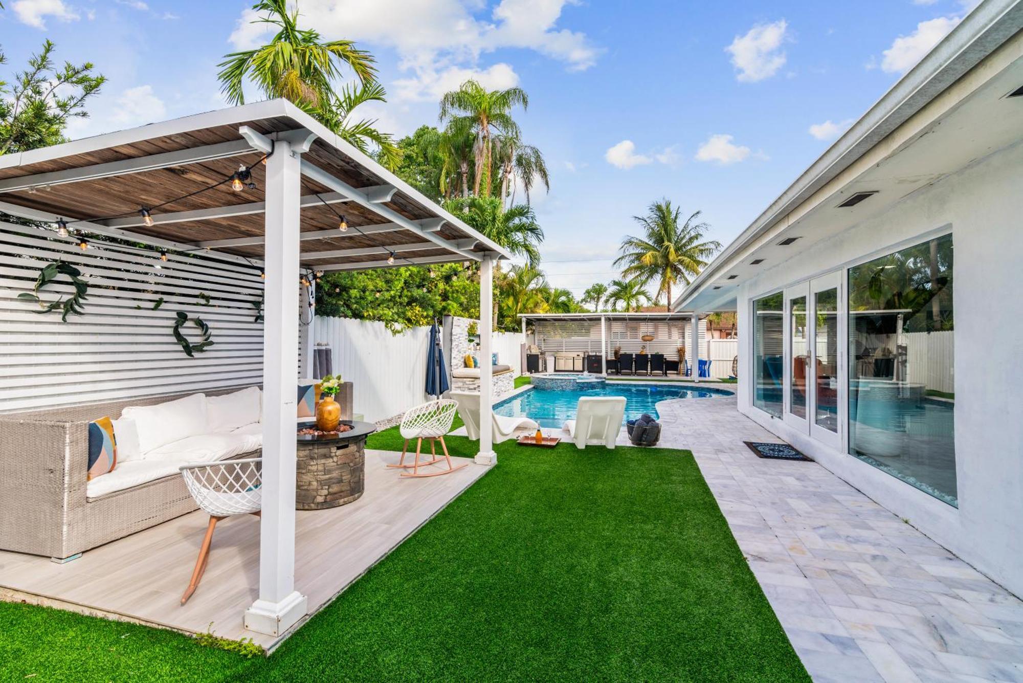 Villa Miami Luxury House W Heated Pool & Jacuzzi Exterior foto