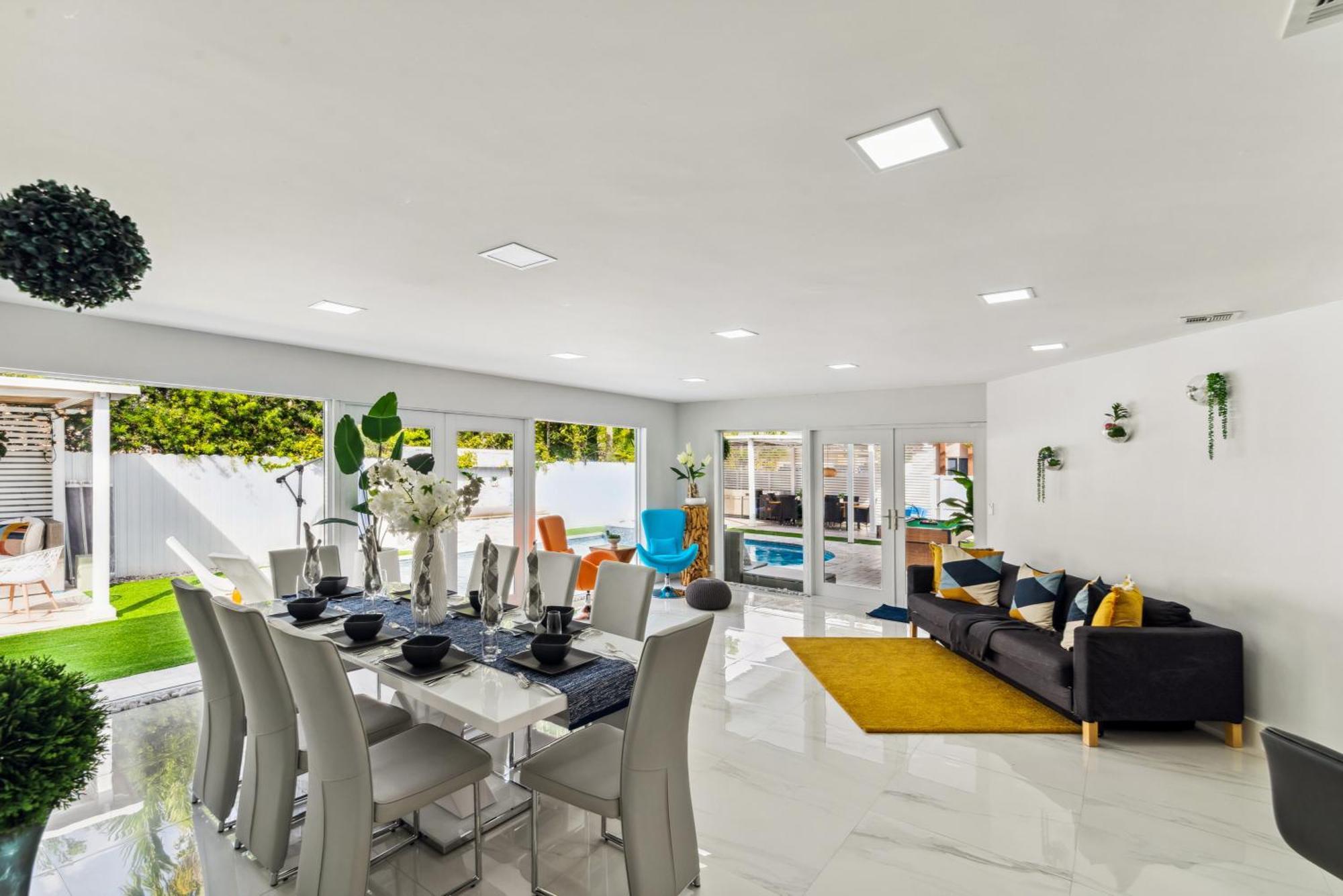 Villa Miami Luxury House W Heated Pool & Jacuzzi Exterior foto