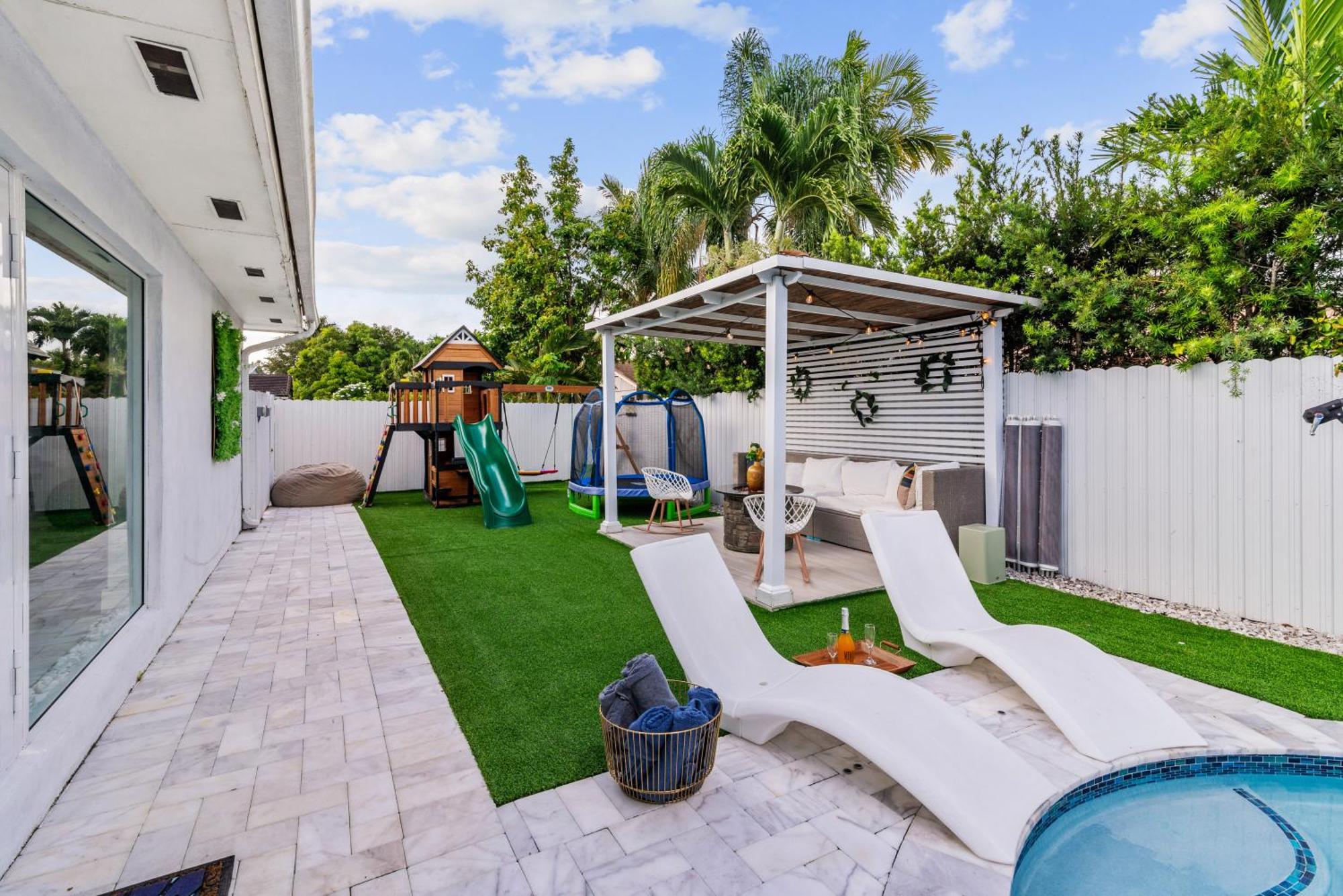 Villa Miami Luxury House W Heated Pool & Jacuzzi Exterior foto