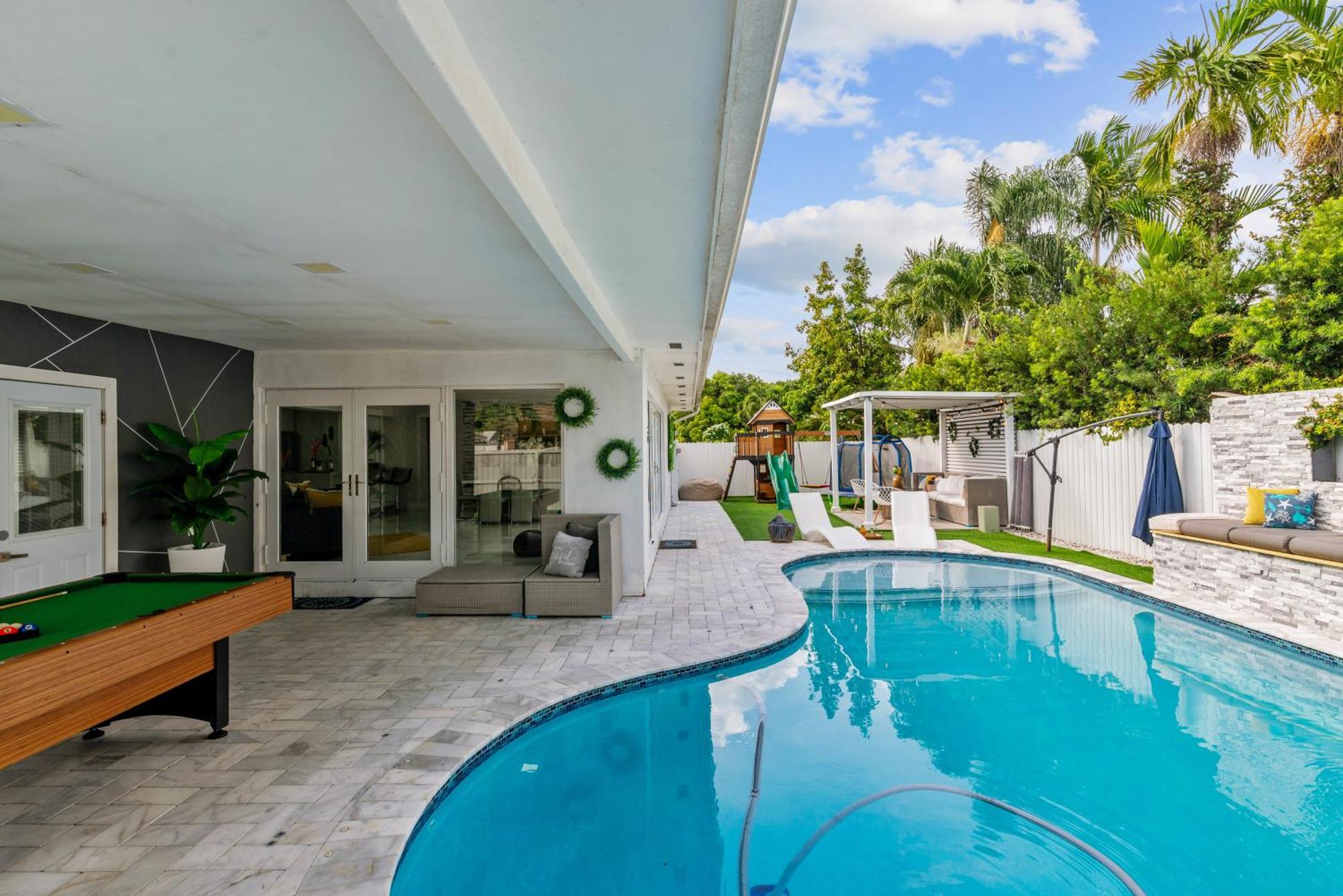 Villa Miami Luxury House W Heated Pool & Jacuzzi Exterior foto