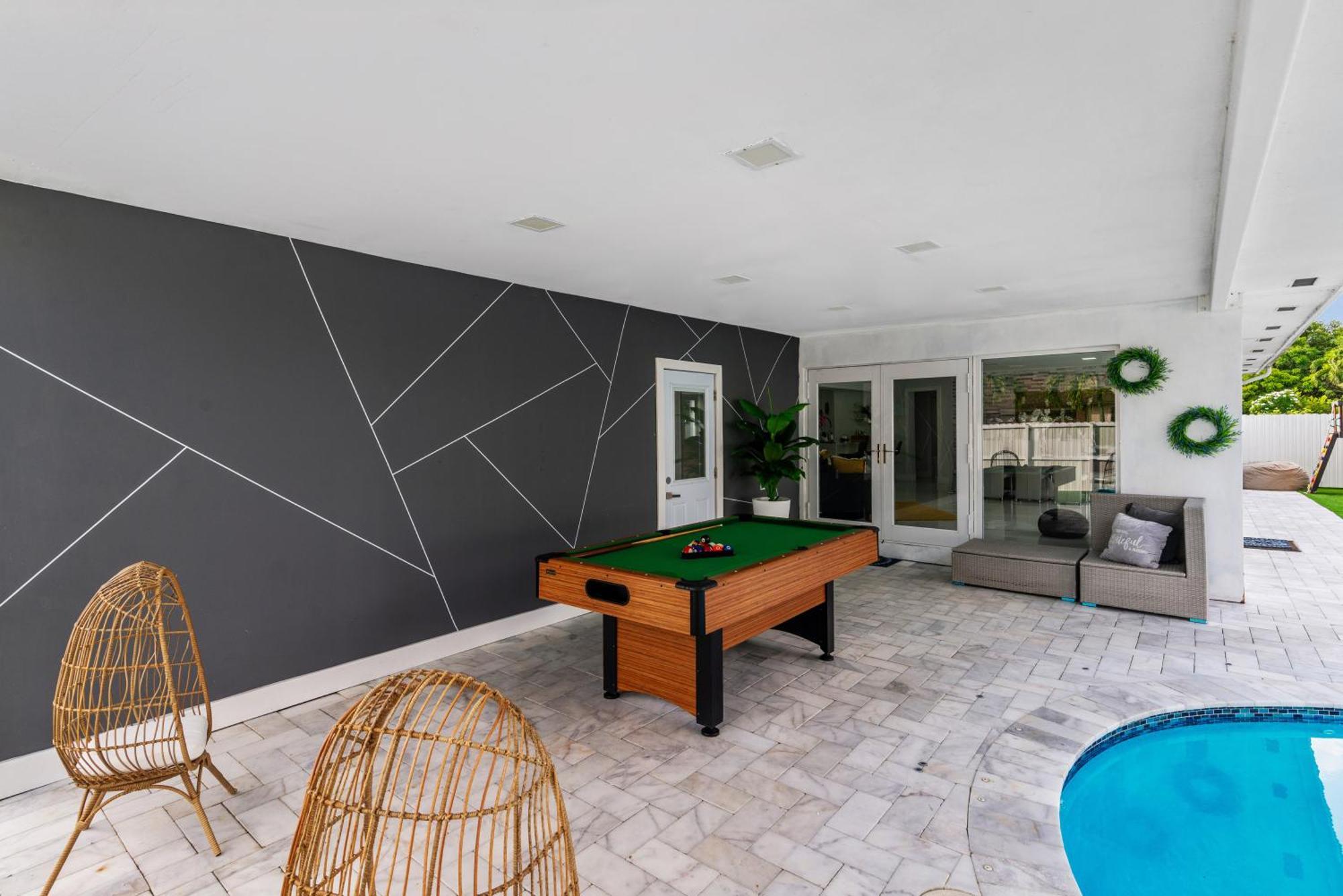 Villa Miami Luxury House W Heated Pool & Jacuzzi Exterior foto